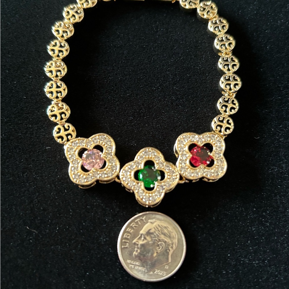 Gold plated bracelet